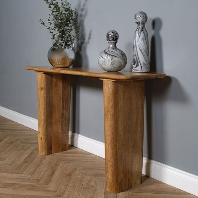 Climenhaga 135Cm Console Table Union Rustic on Productcaster.