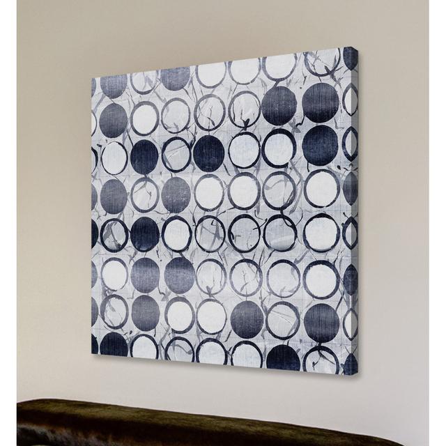 Circle Shades Graphic Art on Wrapped Canvas East Urban Home Size: 101cm H x 101cm W x 3.81cm D on Productcaster.