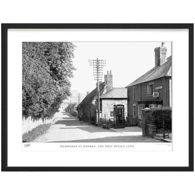 Ogbourne St George, The Post Office C1955 - Single Picture Frame Print The Francis Frith Collection Size: 45cm H x 60cm W x 2.3cm D on Productcaster.