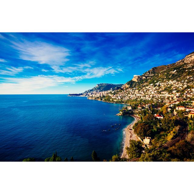 Monaco by Zodebala - Wrapped Canvas Art Prints House of Hampton Size: 81cm H x 122cm W on Productcaster.