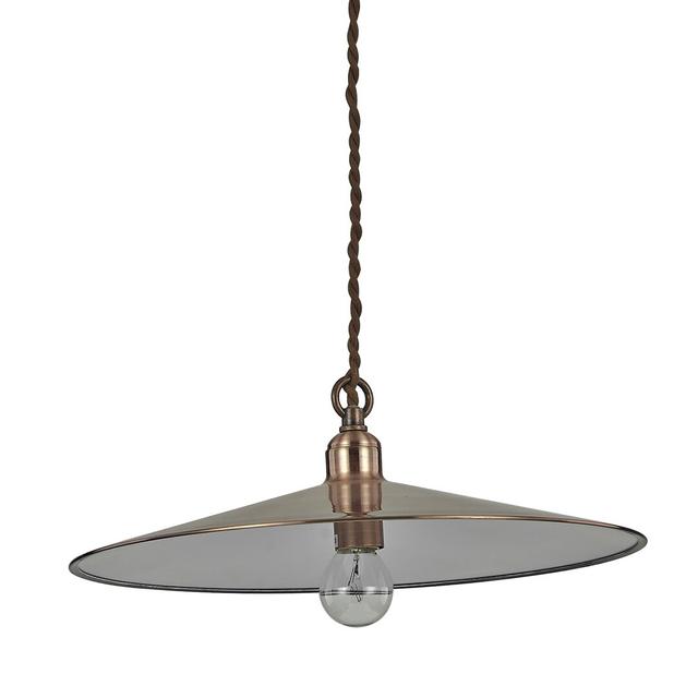 Vivienne 1-Light Cone Pendant Longshore Tides on Productcaster.