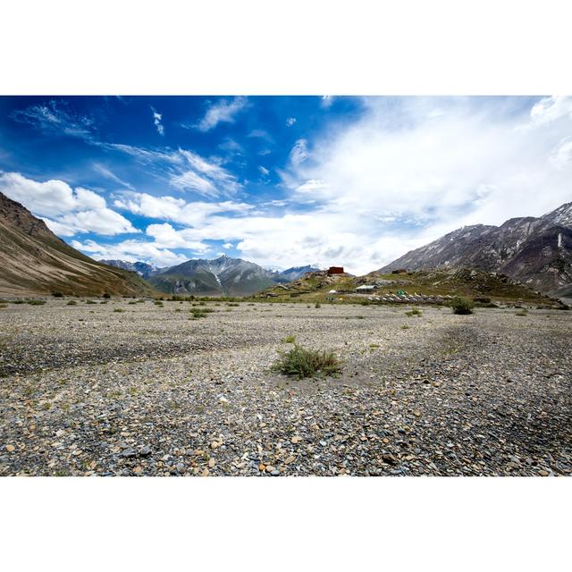 Rangdum, North Of India - Wrapped Canvas Print Union Rustic Size: 30cm H x 46cm W x 3.8cm D on Productcaster.