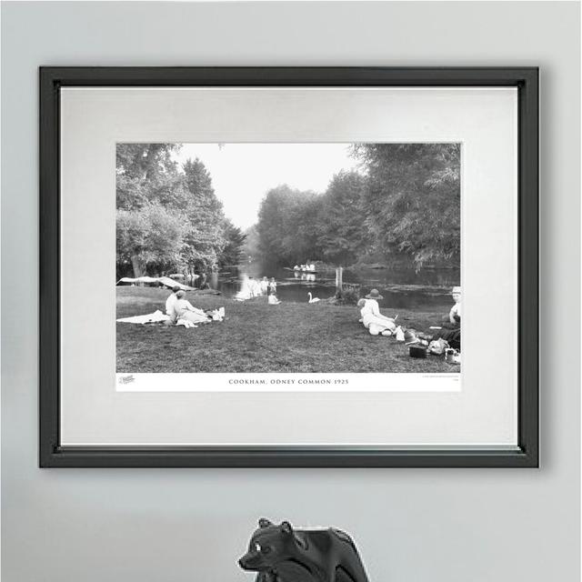 'Cookham, Odney Common 1925' - Picture Frame Photograph Print on Paper The Francis Frith Collection Size: 60cm H X 80cm W x 2cm D on Productcaster.