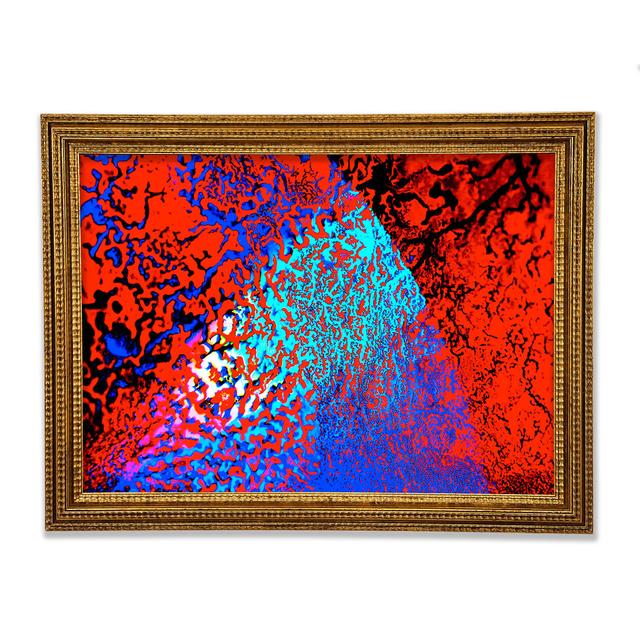 Orange Mase Framed Print Ivy Bronx Size: 29.7cm H x 42cm W x 3cm D on Productcaster.