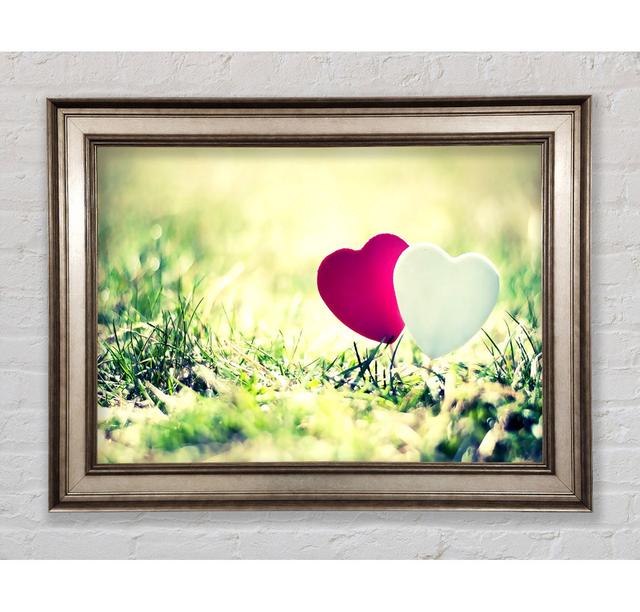 Valentines Day Hearts - Single Picture Frame Art Prints Bright Star Size: 59.7cm H x 84.1cm W x 8cm D on Productcaster.