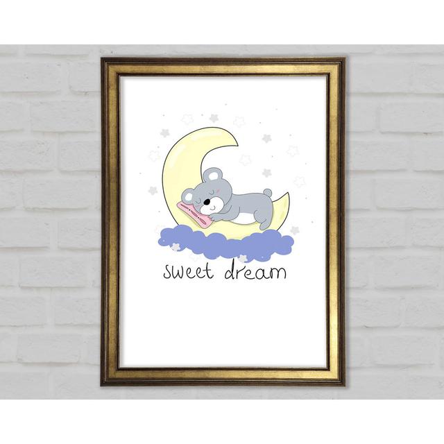 Sweet Dreams 1 - Print Zoomie Kids Size: 59.7cm H x 42cm W x 1.5cm D on Productcaster.