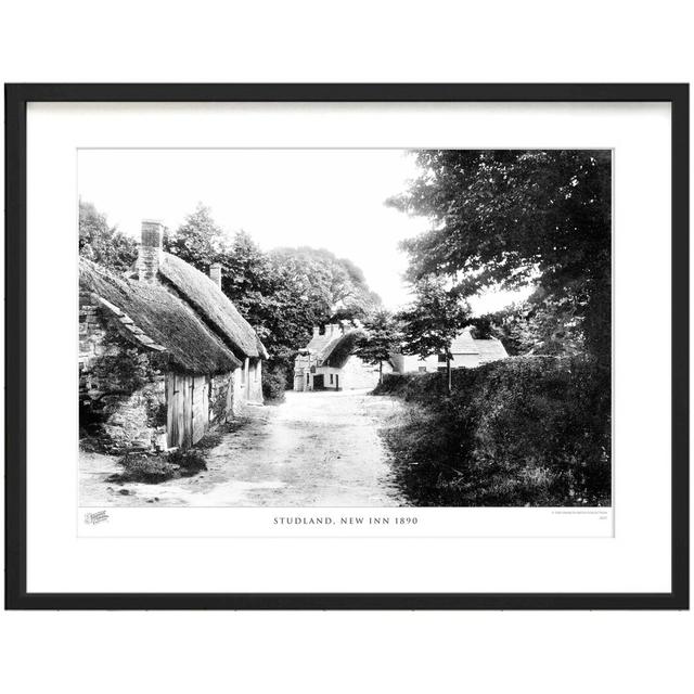 Studland, New Inn 1890 by Francis Frith - Single Picture Frame Print The Francis Frith Collection Size: 28cm H x 36cm W x 2.3cm D on Productcaster.