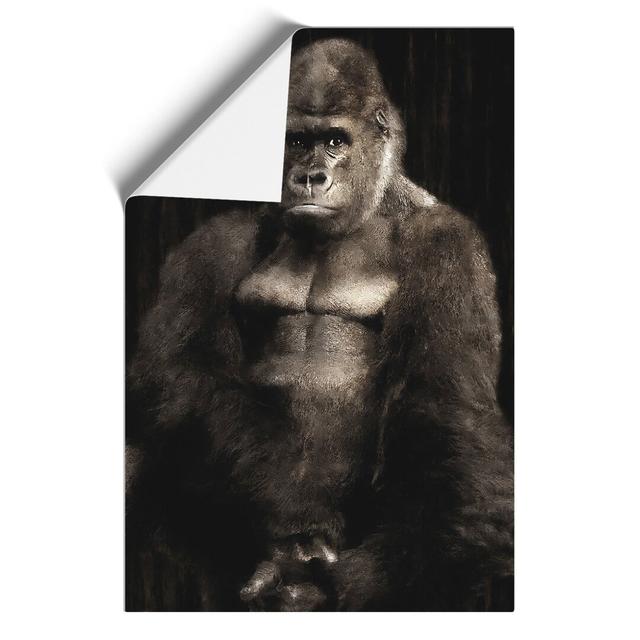 Silverback Gorilla Vol.2 - Unframed Graphic Art East Urban Home Size: 30cm H x 21cm W x 0.1cm D on Productcaster.