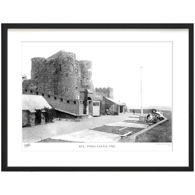 'Rye, Ypres Castle 1901' by Francis Frith - Picture Frame Photograph Print on Paper The Francis Frith Collection Size: 28cm H x 36cm W x 2.3cm D on Productcaster.