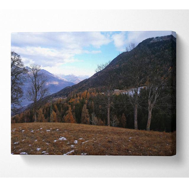 Druck auf Leinwand ohne Rahmen Alpen Home Größe: 35,6 cm H x 50,8 cm B on Productcaster.