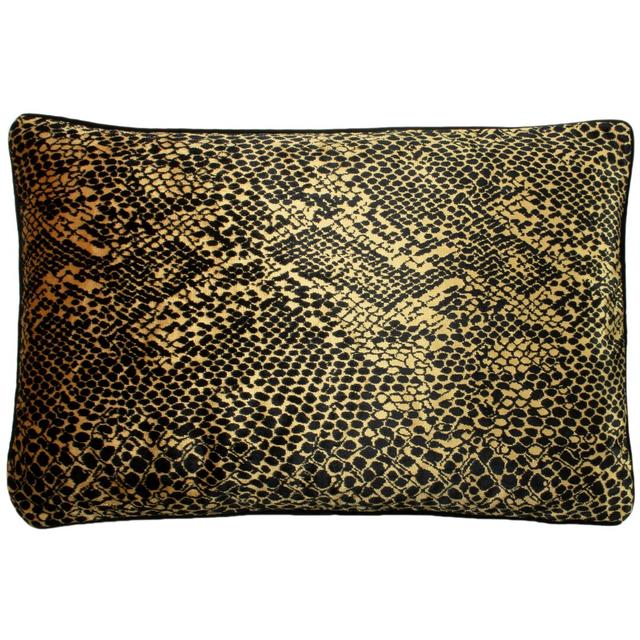 Fordland Cushion with Filling Fairmont Park Fill Material: Polyester/Polyfill, Colour: Gold on Productcaster.