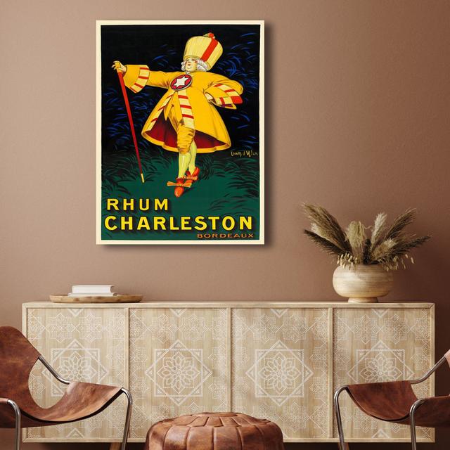 "Vintage Poster: Rhum Charleston" By Jean D'ylen Happy Larry Size: 100cm H x 70cm W on Productcaster.