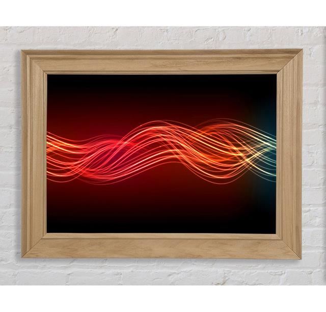 Flow Of Energy Framed Print Bright Star Size: 42cm H x 59.7cm W on Productcaster.