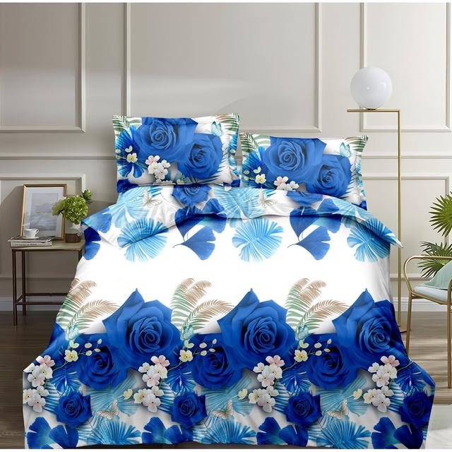 Alfkil Duvet Cover Set Bay Isle Home Size: Double Duvet Cover + 2 Standard Pillowcases on Productcaster.