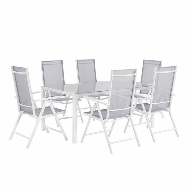 Solange 6 Seater Dining Set Dakota Fields on Productcaster.