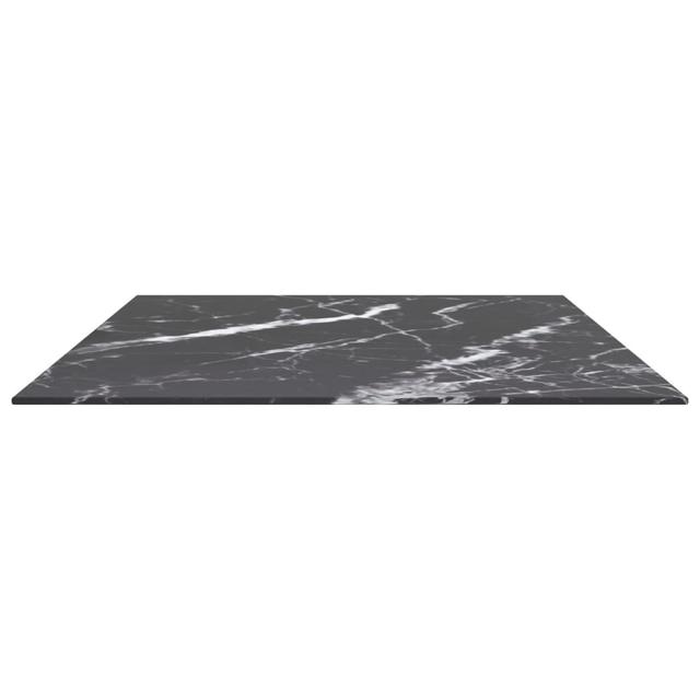 Gaiana Rectangle Table Top Ivy Bronx Colour: Black, Size: 0.6cm H x 100cm W x 62cm D on Productcaster.