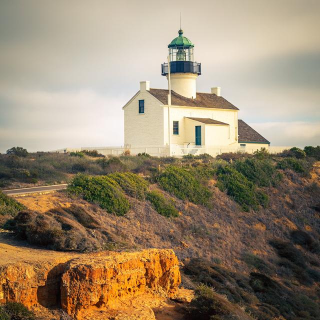 Point Loma Lighthouse Breakwater Bay Size: 30cm H x 30cm W x 3.8cm D on Productcaster.