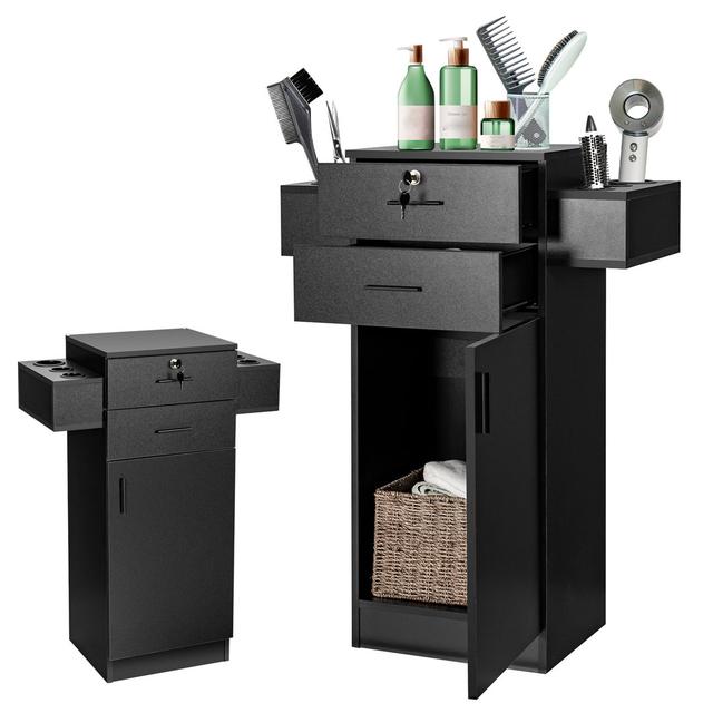 Salon Storage Cabinet Styling Equipment Station Inbox Zero on Productcaster.