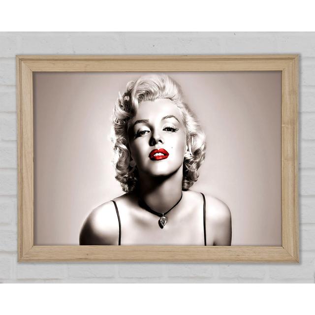 Marilyn Monroe 6 - Single Picture Frame Art Prints Canora Grey Size: 21cm H x 29.7cm W x 1.5cm D on Productcaster.