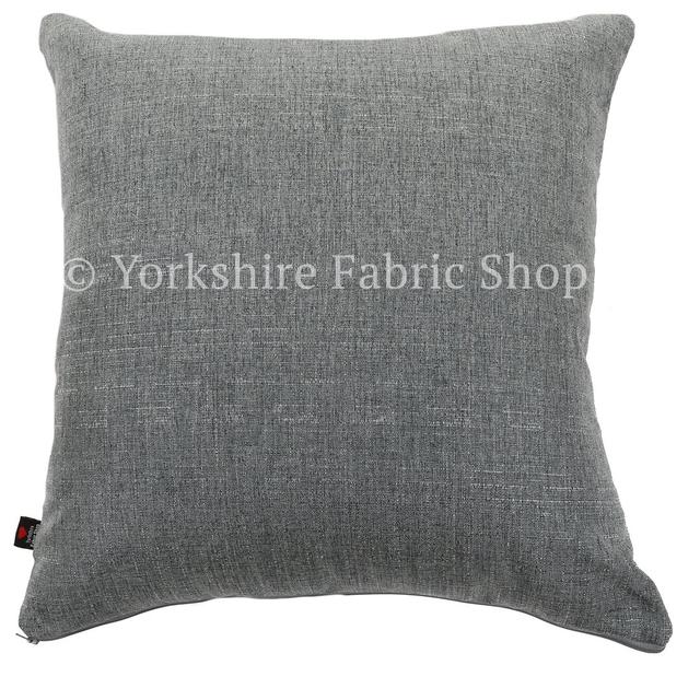 Malton Cushion with Filling Yorkshire Fabric Shop Size: Small, Colour: Blue on Productcaster.