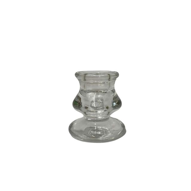 6Cm Glass Tabletop Candlestick Marlow Home Co. on Productcaster.