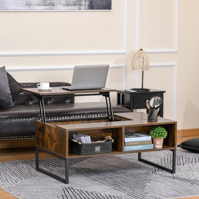 Lift Top Coffee Table with Storage Mercury Row on Productcaster.