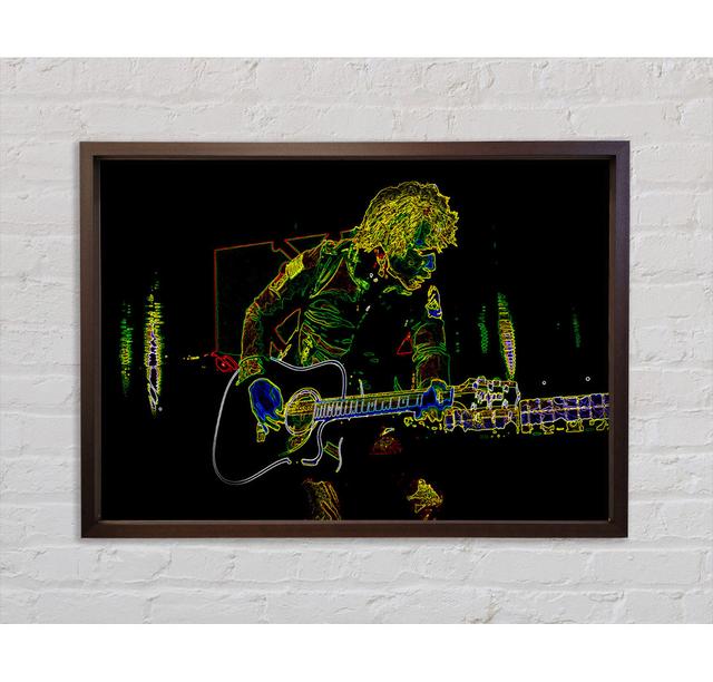 Bon Jovi - Single Picture Frame Art Prints on Canvas Bright Star Size: 100cm H x 141.4cm W on Productcaster.