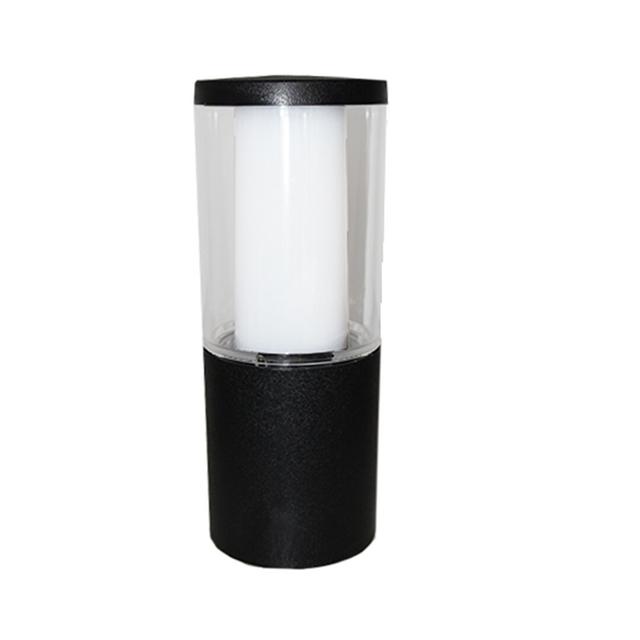 Yarm Bollard Dakota Fields Finish: Black, Size: 40cm H x 10cm W x 10cm D on Productcaster.