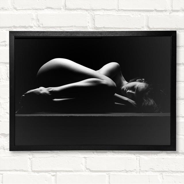 The Female Form 3 - Single Picture Frame Art Prints Brayden Studio Size: 29.7cm H x 42cm W x3cm D, Format: Black Framed Wood on Productcaster.