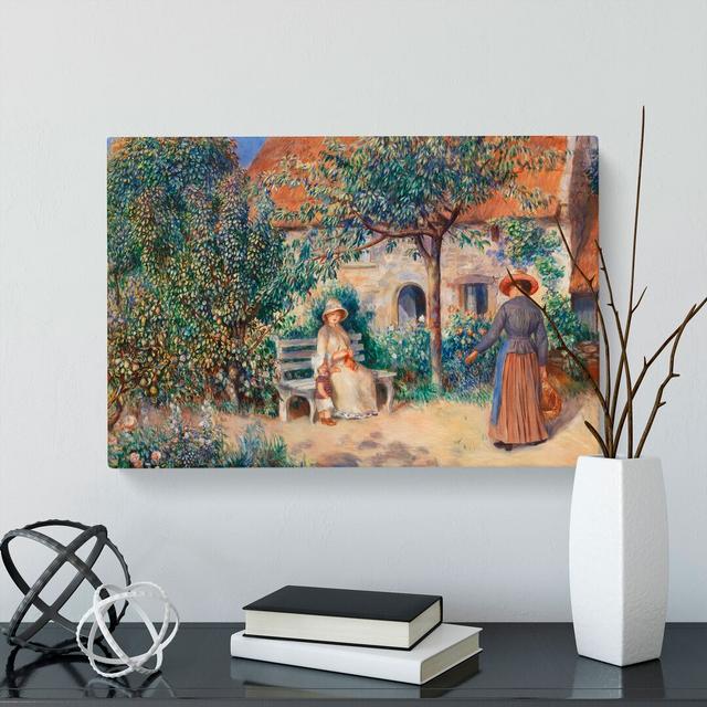 In Brittany by Pierre-Auguste Renoir - Wrapped Canvas Painting East Urban Home Size: 50cm H x 76cm W x 3cm D on Productcaster.