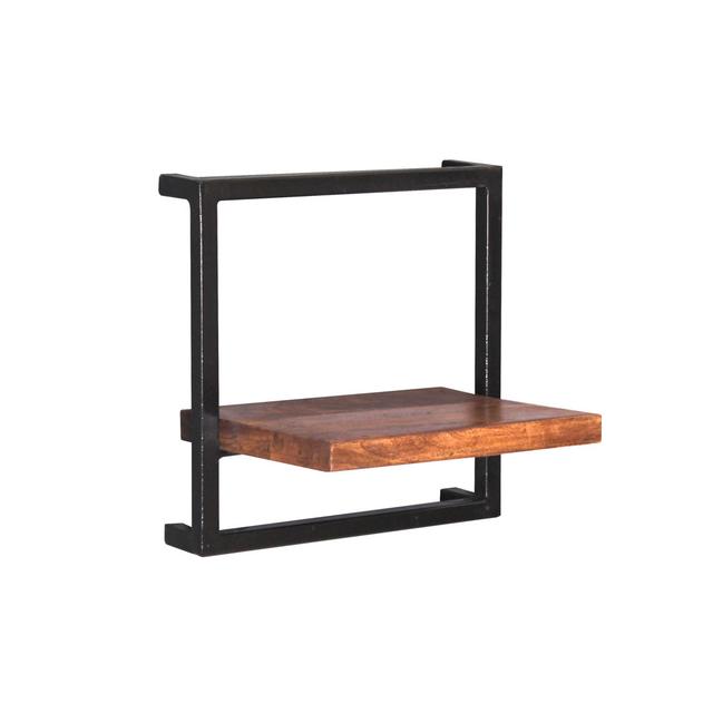 Mcsweeney 8 Piece Bracket Shelf Borough Wharf Finish: Dark Brown/Black on Productcaster.