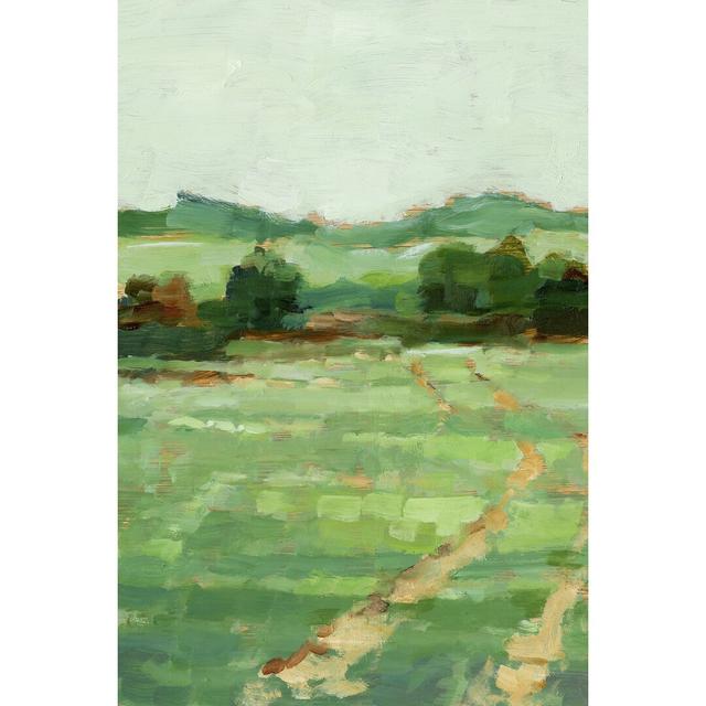 Farm Road I by Ethan Harper - Wrapped Canvas Painting Print Marlow Home Co. Size: 46cm H x 30cm W x 3.8cm D on Productcaster.