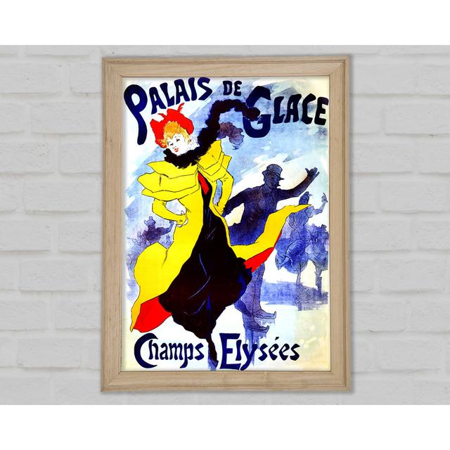 Cheret Palais De Glace - Single Picture Frame Art Prints Bright Star Size: 118.9cm H x 84.1cm W x 1.5cm D on Productcaster.