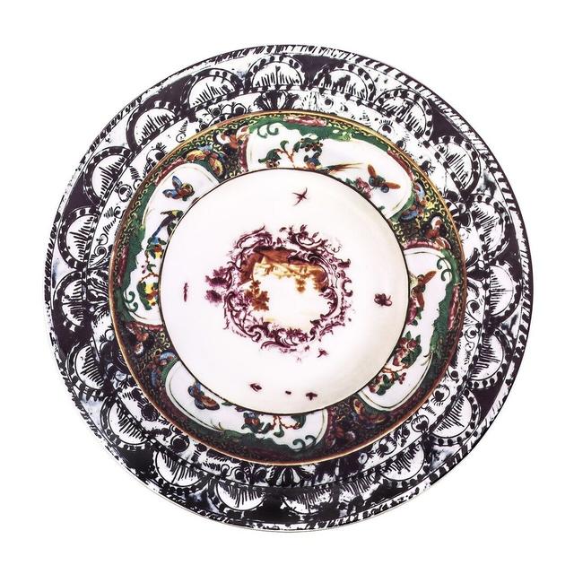 Suniga 30cm Bone China Dinner Plate Bloomsbury Market on Productcaster.