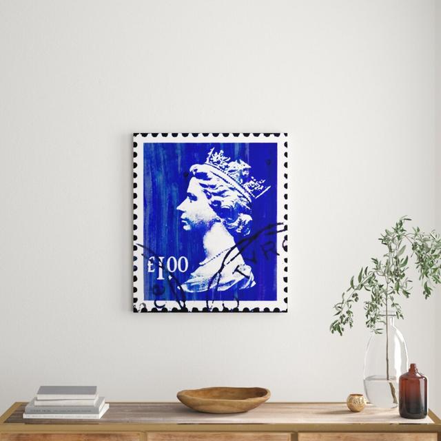 'Save The Queen One' Graphic Art Print on Canvas East Urban Home Size: 61 cm H x 50.8 cm W on Productcaster.