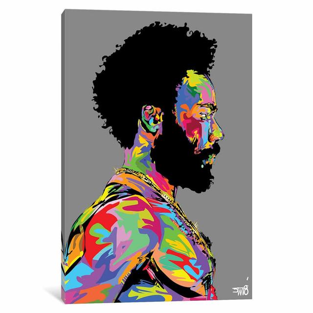 Gerahmtes Leinwandbild Donald Glover von TECHNODROME1 East Urban Home Größe: 101,06 cm H x 66,04 cm B x 3,81 cm T on Productcaster.