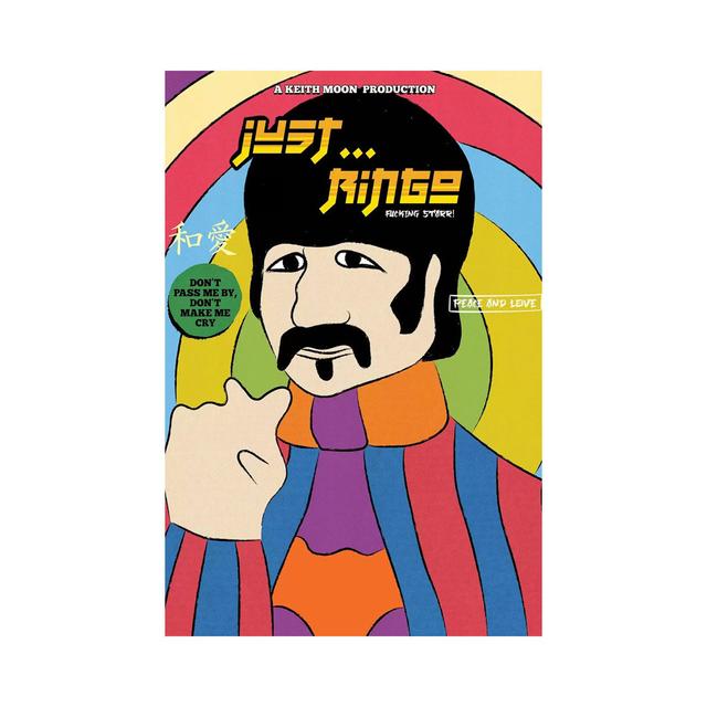 Just... Ringo! by Rafael Gomes - Wrapped Canvas Painting ClassicLiving Size: 101.6cm H x 66.04cm W x 3.81cm D on Productcaster.