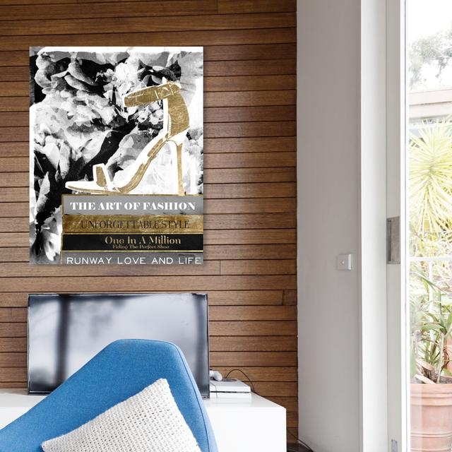 Book Addict Classic - Wrapped Canvas Print East Urban Home Size: 61 cm H x 50.8 cm W on Productcaster.