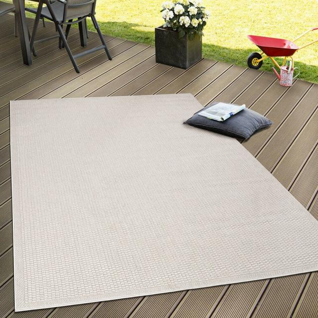 Mirfield Flatweave Beige Rug Fernleaf Rug Size: Rectangle 200 x 350cm on Productcaster.