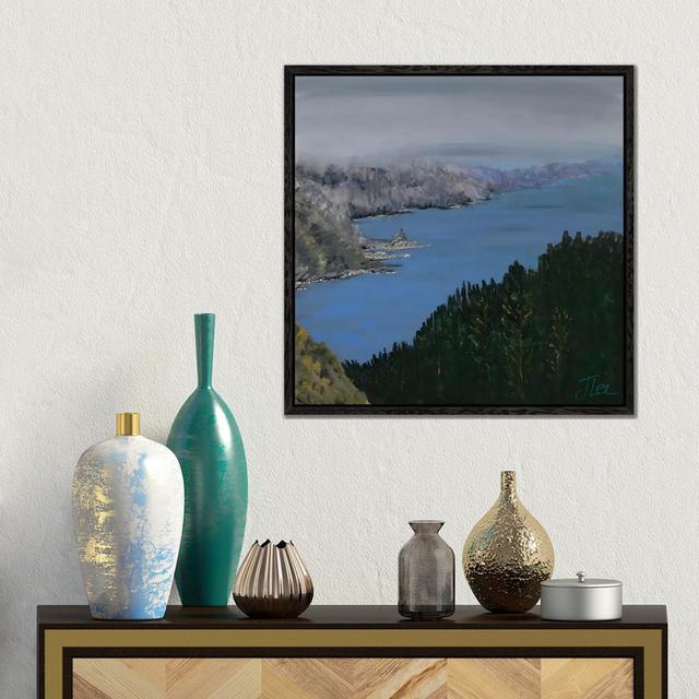 Marin Mist by Jenny Lee - Gallery-Wrapped Canvas Giclée on Canvas Beachcrest Home Format: Black Floater Framed, Size: 45.72cm H x 45.72cm W on Productcaster.