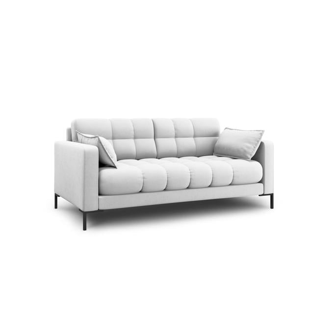 Sofa Meleze Fairmont Park Polsterfarbe: Hellgrau, Beinfarbe: Chile, Größe: 92 cm H x 152 cm B x 75 cm T on Productcaster.