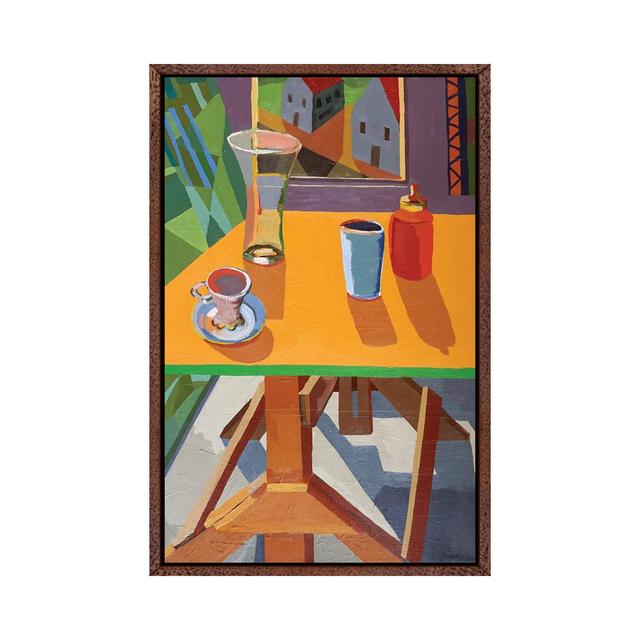 Drafting Table With Objects by Patty Rodgers - Gallery-Wrapped Canvas Giclée on Canvas Lark Manor Size: 66.04cm H x 45.72cm W x 3.81cm D, Format: Clas on Productcaster.