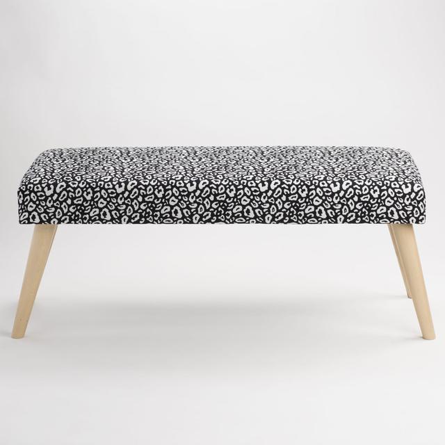 Richgrove Upholstered Bench Corrigan Studio Size: H45 x W100 x D35cm on Productcaster.