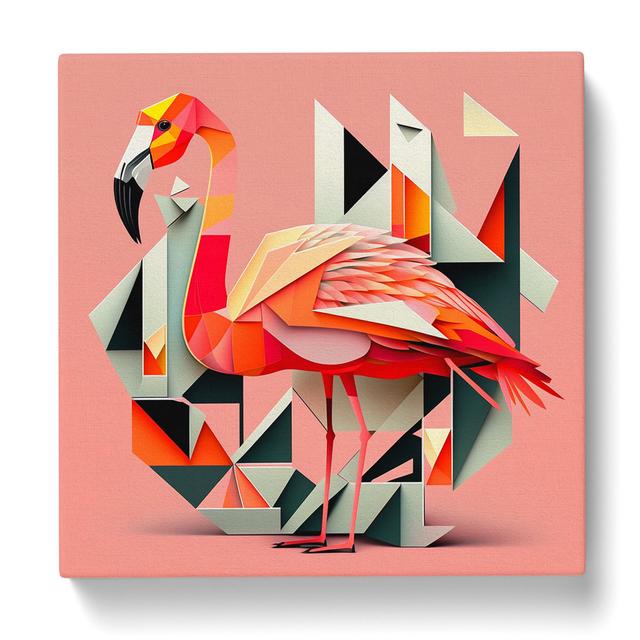 Flamingo Constructivism - No Frame Art Prints Bay Isle Home on Productcaster.