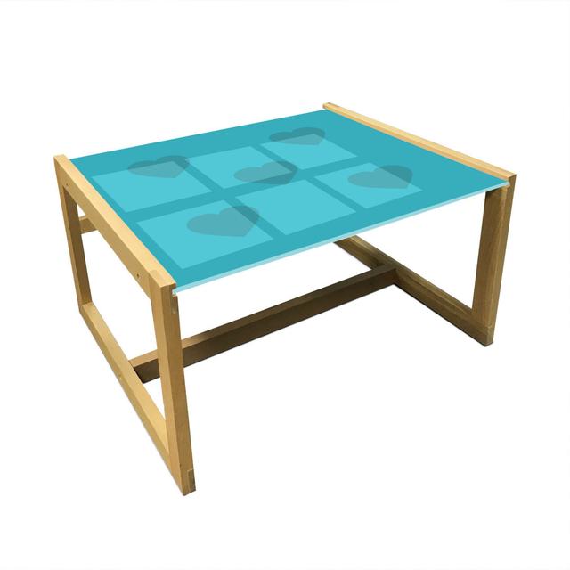 Jais Sled Coffee Table East Urban Home Size: 40cm H x 74cm W x 62cm D on Productcaster.