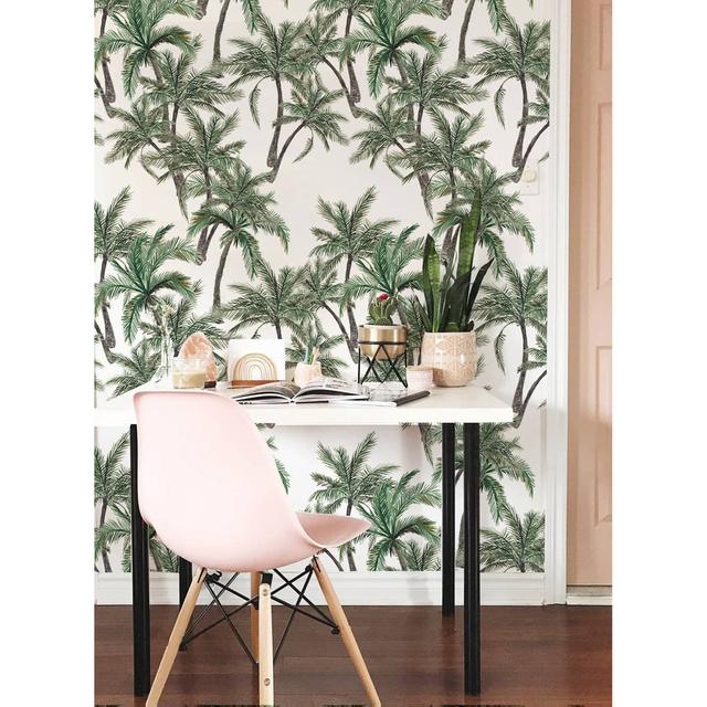 Guadaloue Matte Mural Bay Isle Home Size: 290 x 290cm on Productcaster.