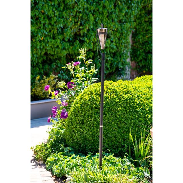 Thorben 160cm Metal Citronella Garden Torch Dakota Fields on Productcaster.