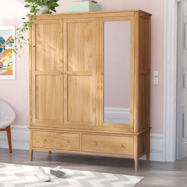 Drehtürenschrank Brigance Ophelia & Co. on Productcaster.