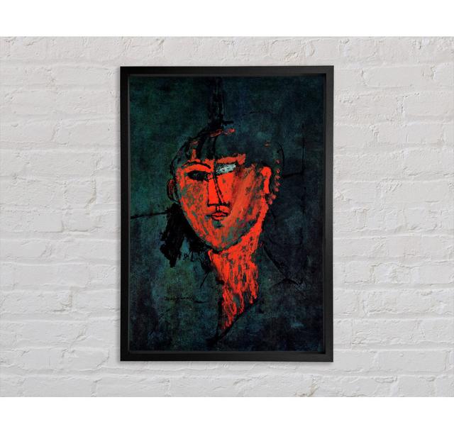 Head by Amedeo Modigliani - Single Picture Frame Art Prints on Canvas Bright Star Size: 141.4cm H x 100cm W x 3.3cm D on Productcaster.