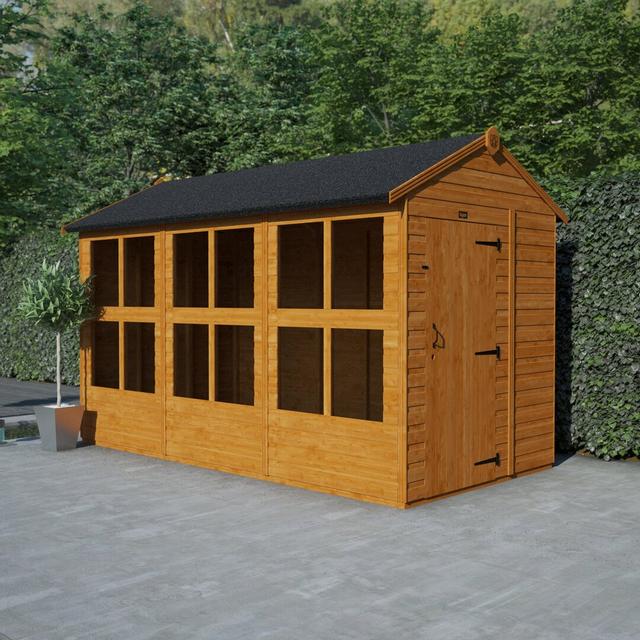 TigerFlex Modular Buildings 12x6w Apex Summerhouse Tiger Sheds on Productcaster.